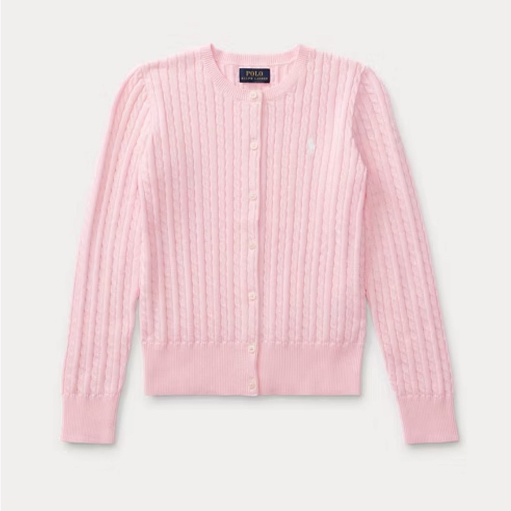 Polo by Ralph Lauren Light Pink Cardigan